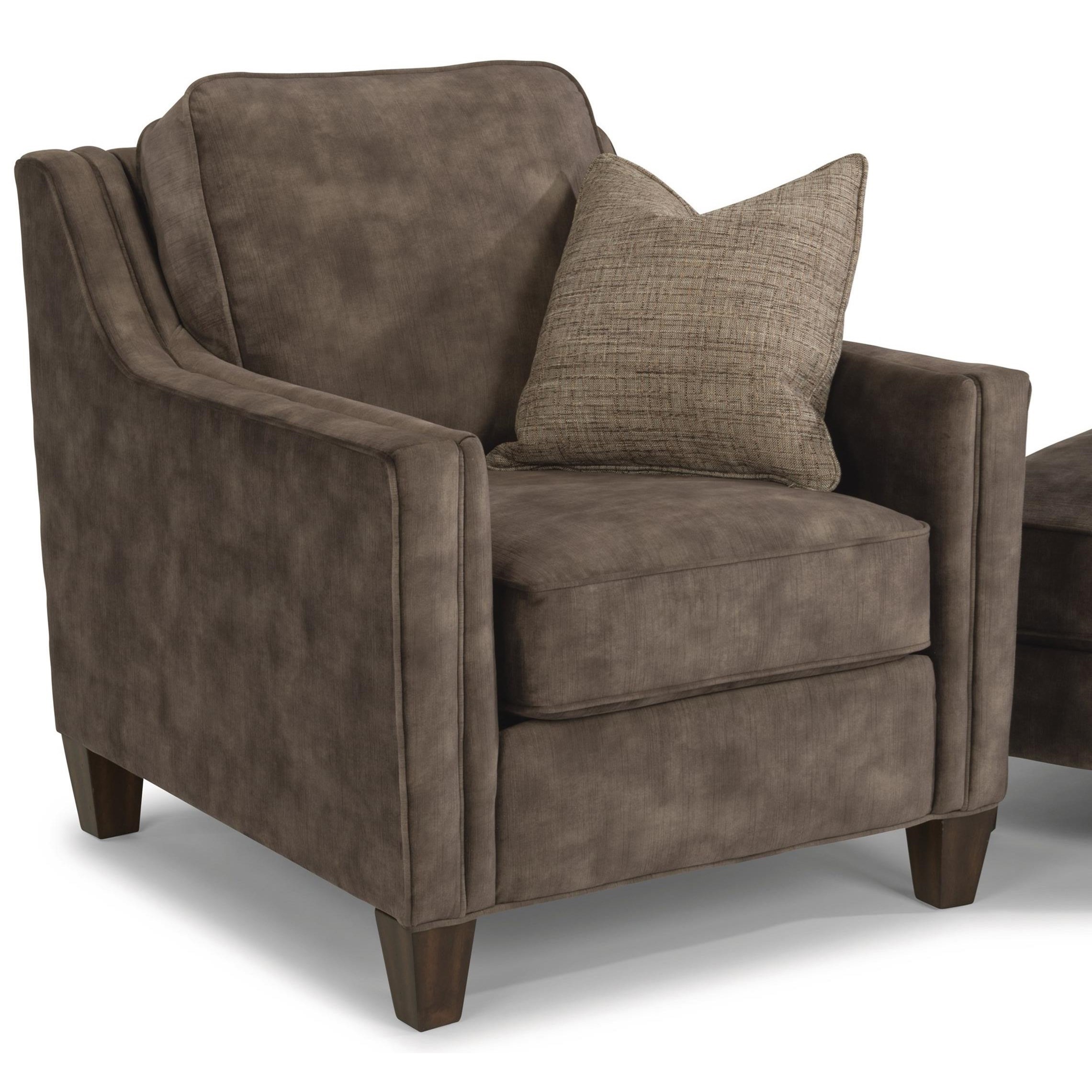 Flexsteel Finley 501010 94070 Contemporary Chair with Track Arms